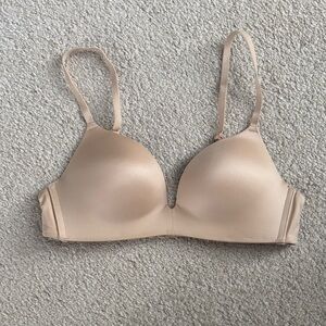 Auden Wireless Push Up Nude Bra 34B